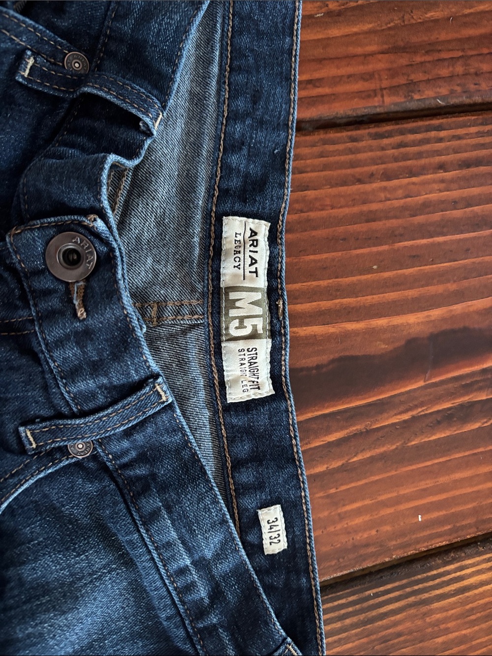 Ariat M5 Straight Dark Indigo Men's Jeans